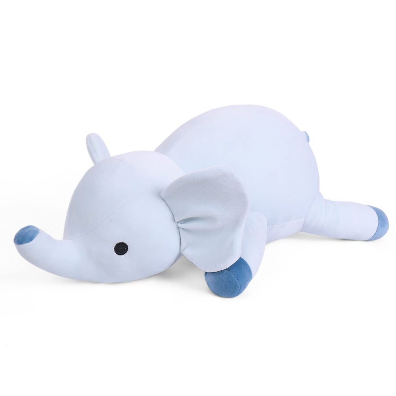 OurHonor Weighted Stuffed Animals  4.2Lb Weighted Elephant Plush  24in Giant Elephant Throw Pillow Soft Plushie Doll Toy Gifts - Image 2