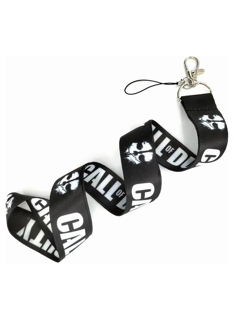 SOLDOUT COD Call of Duty Keychain Lanyard for Keys ID Card Badge Holder Neck Straps Hanging Rope Mobile Accessories - Image 3