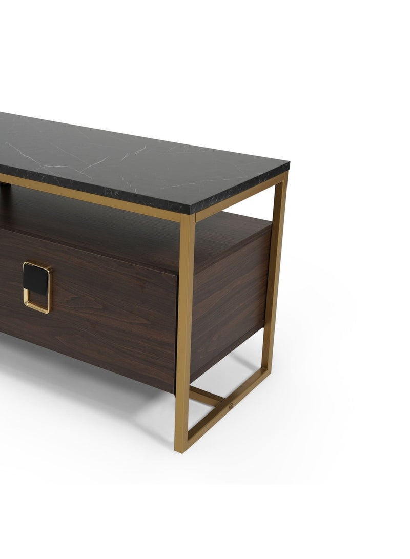 Pan Home SAPPHIRE TV UNIT UPTO 80 INCHES - BROWN  - Image 5