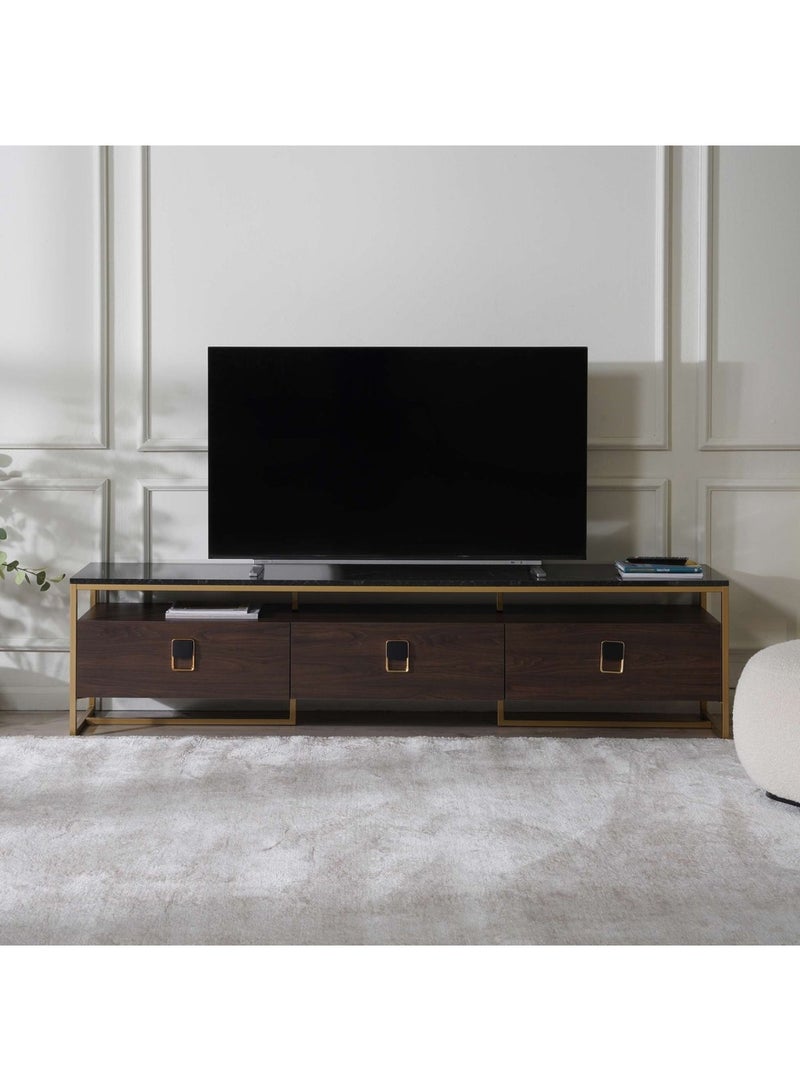 Pan Home SAPPHIRE TV UNIT UPTO 80 INCHES - BROWN  - Image 2