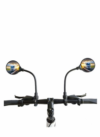 Bike Mirror 2 Pack, Adjustable Mirrors Handlebar Rearview Mirror, Acrylic Convex Round Rear View for Handlebars Mount, Bicycle For E-bike Scooter - pzsku/Z0918AC3AC6B80734F1FBZ/45/_/1669970782/d967fd45-ad31-4c48-9099-e748648539f6