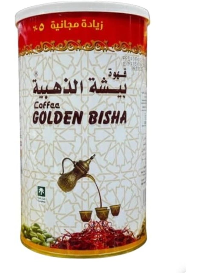 قهوة بيشة الذهبية قهوة عربية 500 جرام