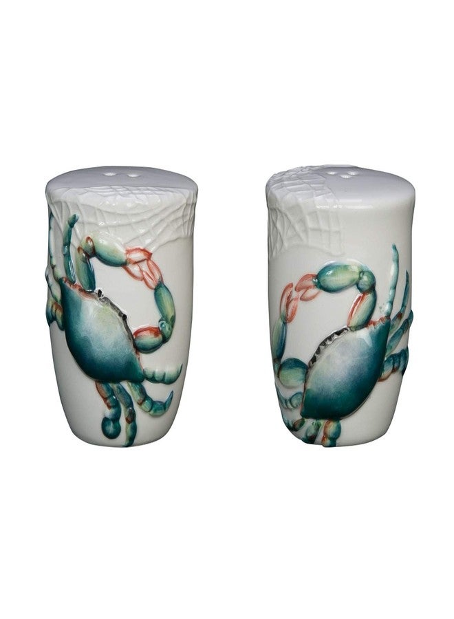 Beachcombers Blue Crab Salt And Pepper Multi - Image 1