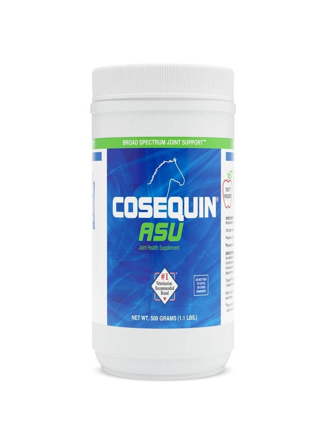 Cosequin Nutramax ASU Joint Health Supplement for Horses - Powder with Glucosamine, Chondroitin, ASU, and MSM, 500 Grams - Image 1