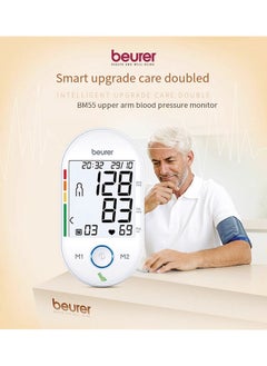 Beurer Beurer BM55 Upper Arm Blood Pressure Monitor – Home Use Electronic Blood Pressure Measuring Device for Elderly  - Image 4