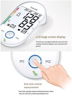 Beurer Beurer BM55 Upper Arm Blood Pressure Monitor – Home Use Electronic Blood Pressure Measuring Device for Elderly  - Image 5