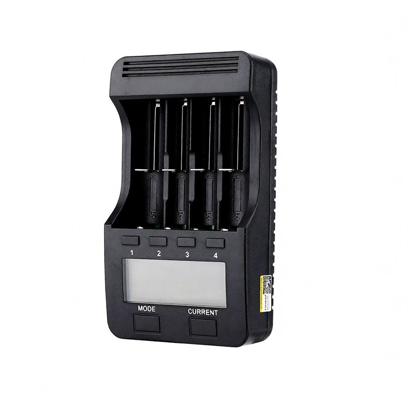 LiitoKala Lii-500 Battery Charger Smart Charger w/ 4 Battery Slots LCD Display for Ni-MH Ni-Cd Li-ion Rechargeable Batteries Holder - Image 1
