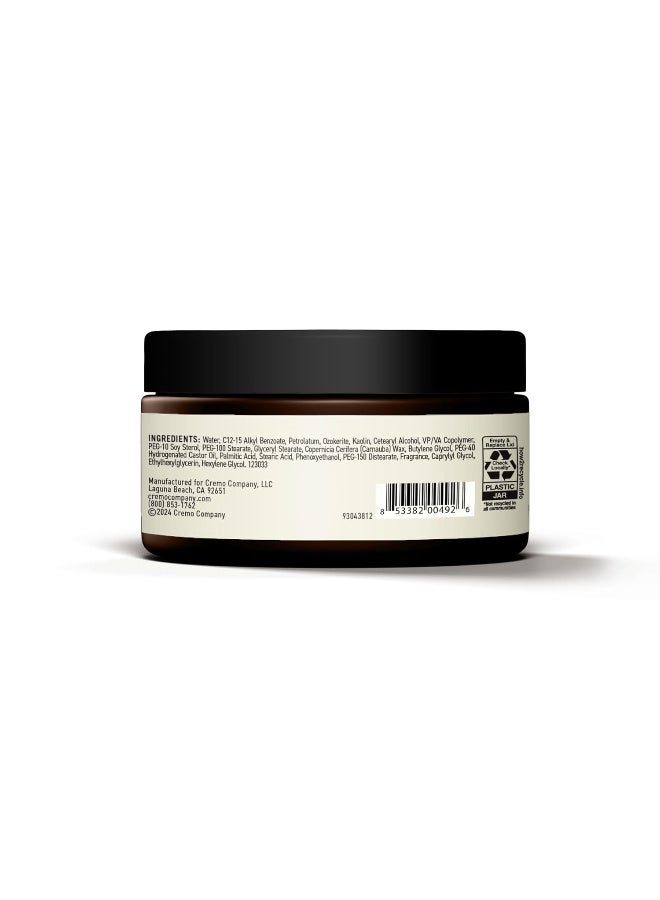 Cremo Hair Styling Matte Cream, Premium Barber Grade, Light Hold, Low Shine, Hair Cream and Hair Products For Men, 4 Oz