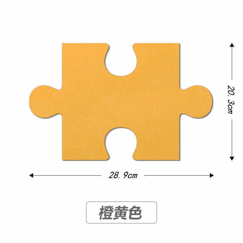 Ins Style Self-Adhesive Wall Cloth Wall Decoration Background Three-Dimensional Puzzle Felt Board Wall Decoration Felt Wall Sticker - Image 1