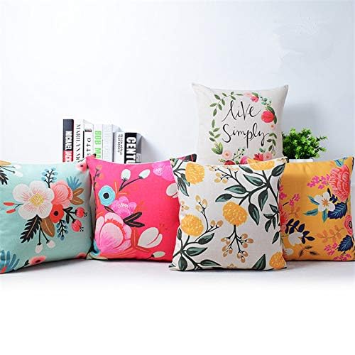 AEROHAVEN Set of 5 Designer Decorative Throw Pillow/Cushion Covers - CC122 - (24 x 24 Inch) - Image 2