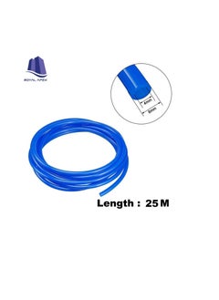 Generic PU (Polyurethane) Flexible Pneumatic Tubing Food Grade Multipurpose Tube for Beer Line, Kegerator, Wine, Airline Tubing for Aquarium, Air Water Hose, Fuel Line. (6x4mm, Blue - 25m)  - Image 3