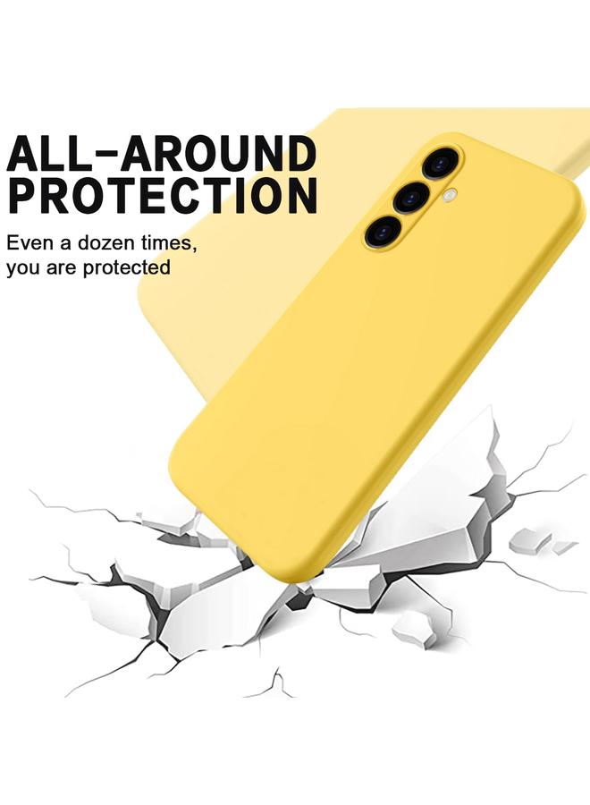 S-TOP Case For Samsung Galaxy S23 FE 5G Pure Color Liquid Silicone Shockproof Phone Case - Image 5