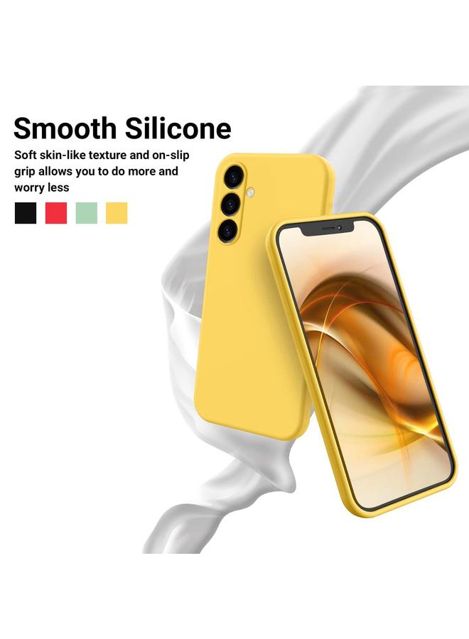 S-TOP Case For Samsung Galaxy S23 FE 5G Pure Color Liquid Silicone Shockproof Phone Case - Image 4