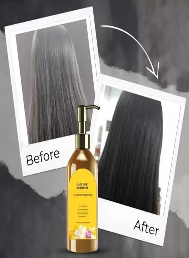 Natural Hair Colour Dye Shampoo, Ammonia-Free Hair Dye, Plant-Based Formula - Image 4