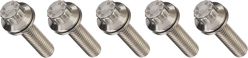 6121250 Stainless Steel 5/16-18 12-Point Bolts - Pack of 5