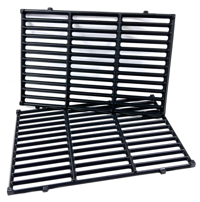 Direct Store DC130 175 7638 2pk Cast Iron Cooking Grill Grates Replacement for Weber Spirit 300 310 320 Series Spirit 700 Genesis Silver BC Genesis Gold BC Genesis Platinum BC Gas Grills