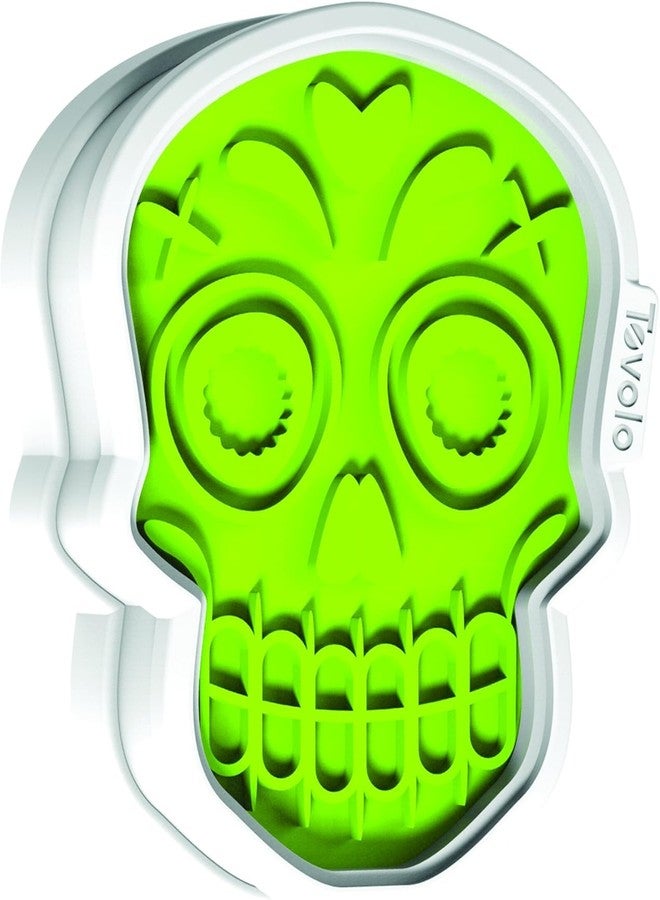 Tovolo Spectrum Day of the Dead Cookie Cutter Skull Stamps Galletas Dia De Los Muertos Cookie Kit for Baking Decorating Skull Sugar Cookies, Reversible Skull Cookie Stamp Impression Designs with Cutter - Image 2