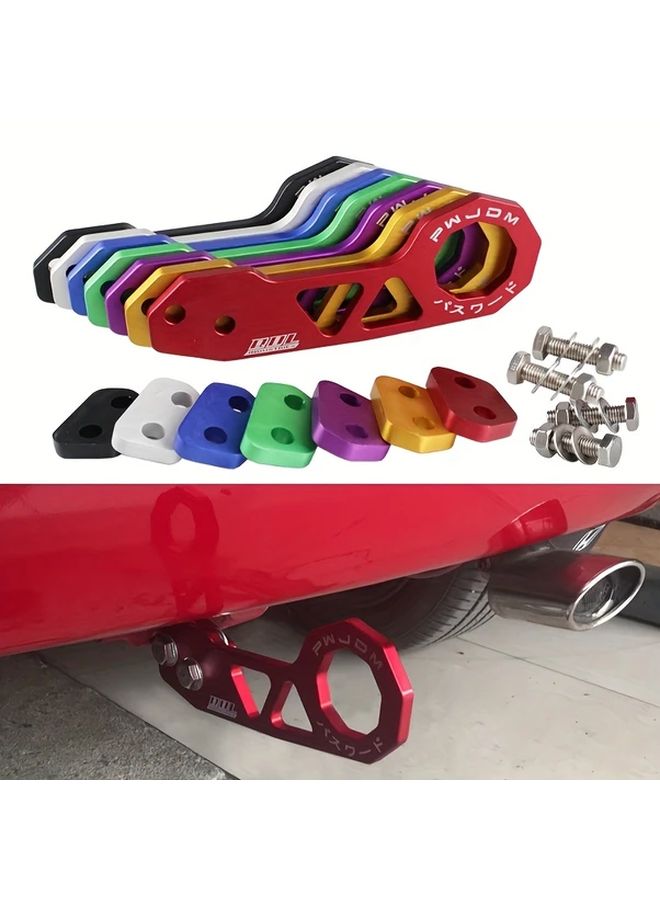 Golden Color Universal Racing Rear Tow Hook Aluminum Towing Bar For Honda Civic Trailer - Image 2