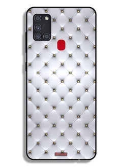 Tolwak غطاء حماية لهاتف Samsung Galaxy A21s مطبوع عليه طوابع على القماش  - Image 1