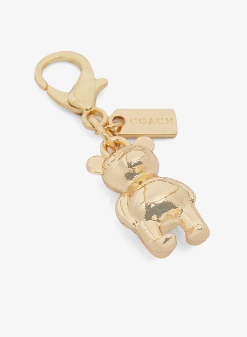 Ginger Teddy Detail Bag Charm