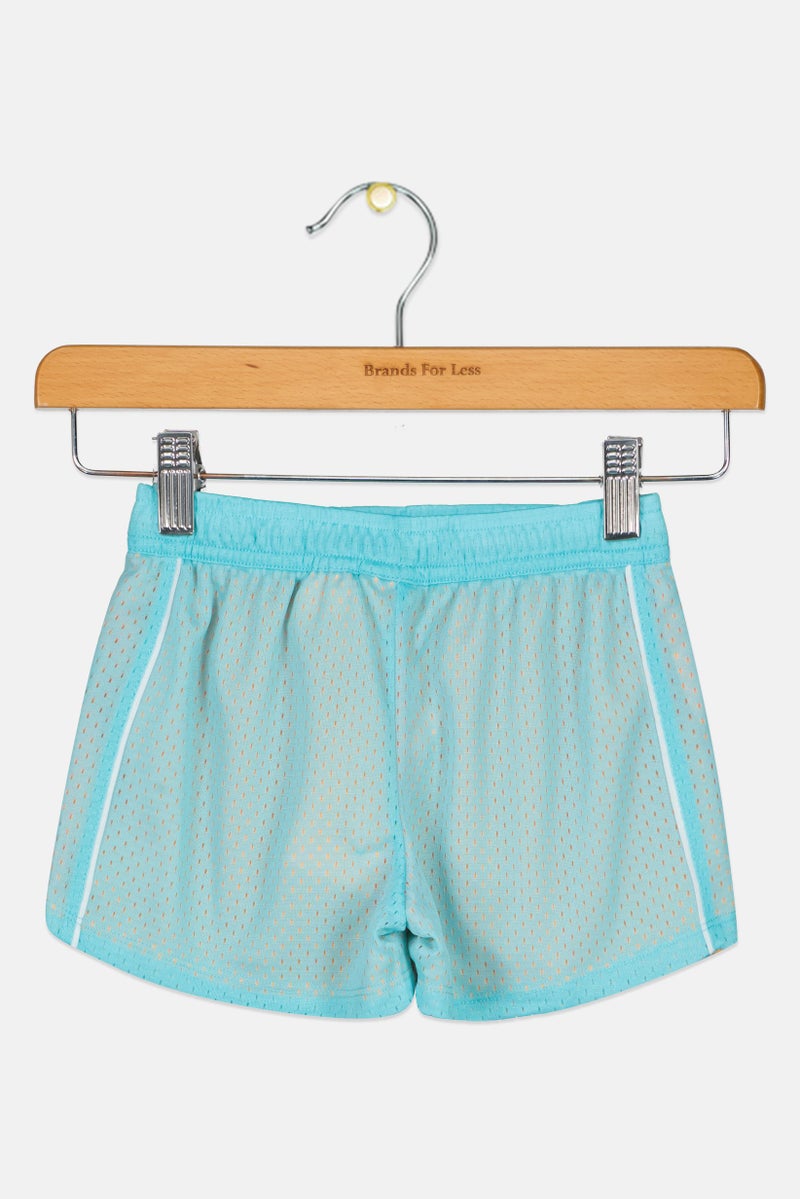 PUMA Kids Boy Sportswear Fit Training Shorts, Turquoise - Image 2