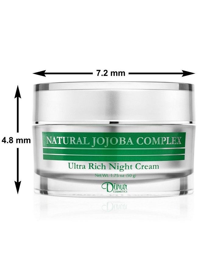 Dinur Cosmetics - Natural Jojoba Complex Ultra Rich Night Cream 1.75 Oz/50 G - Image 1