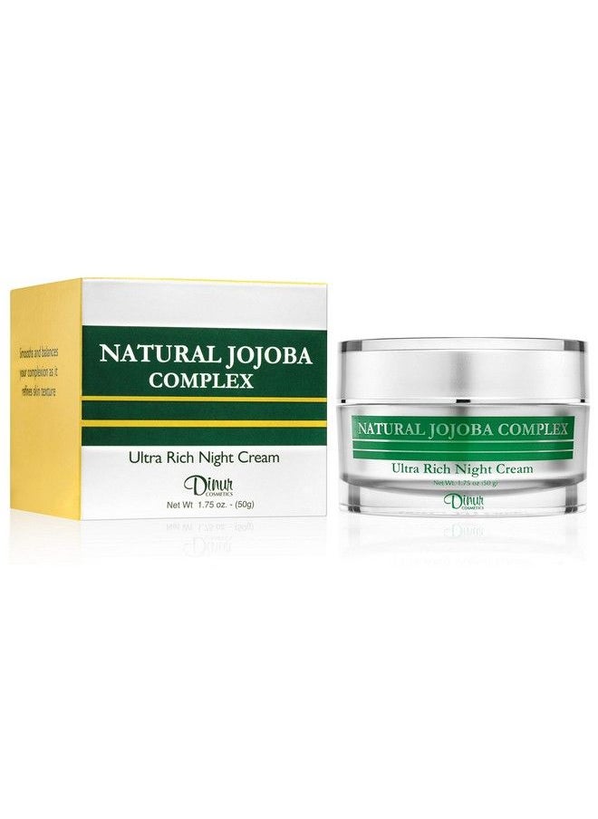 Dinur Cosmetics - Natural Jojoba Complex Ultra Rich Night Cream 1.75 Oz/50 G - Image 1