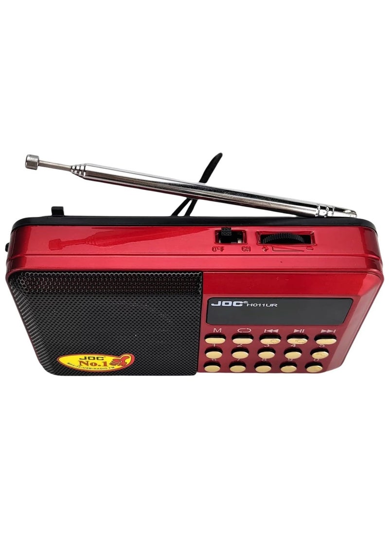 Joc JOC H011UR Digital Portable Speaker with FM Radio and MP3 Player  - Image 4