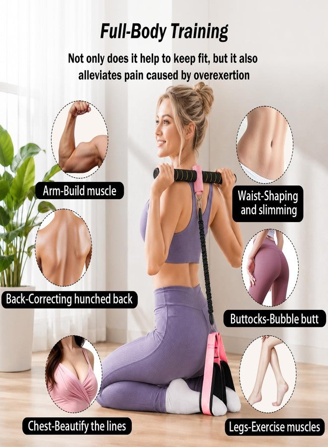 Hacole Upgraded Pedal Resistance Bands with Handles, 3 Heavy Tube Adjustable Exercise Bands Set Ideal for Women and Men, Sit Up Exercise Equipment for Abdomen, Waist, Arm, Core/ABS, Leg, Physical Therapy - Image 3