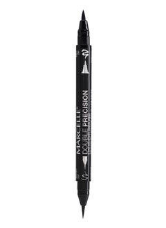Marcelle Marcelle Double Precision Liquid Eyeliner Pen, Intense Black, Hypoallergenic and Fragrance-Free, 0.04 fl oz 