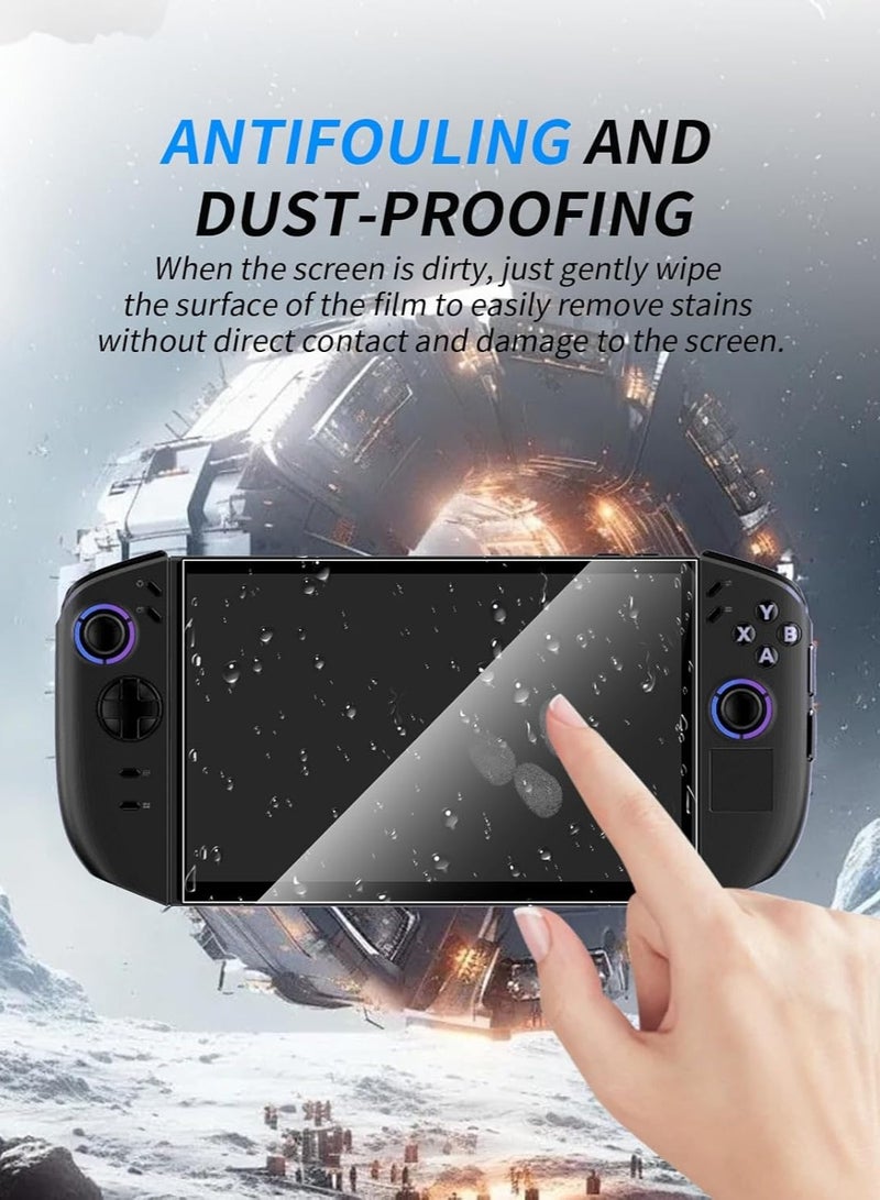 general (3-Pack) Lenovo Legion Go 2 Gaming Console Screen Protector, 9H Hardness Tempered Glass Film - Scratch-Resistant, Touch-Sensitive, Anti-Fingerprint, Anti-Bubble - Image 5