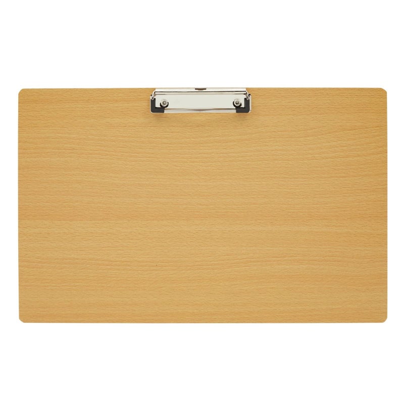 Juvale Wooden Clipboard - 11.5 x 17 in, Natural Wood - Lap Board & Lap Easel - Legal Size Clipboard for Forms - Portable Drawing Board - Image 1