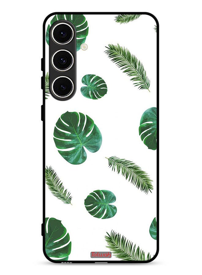 Tolwak Samsung Galaxy S24 FE 5G Protective Case Cover Feathers Art - Image 1
