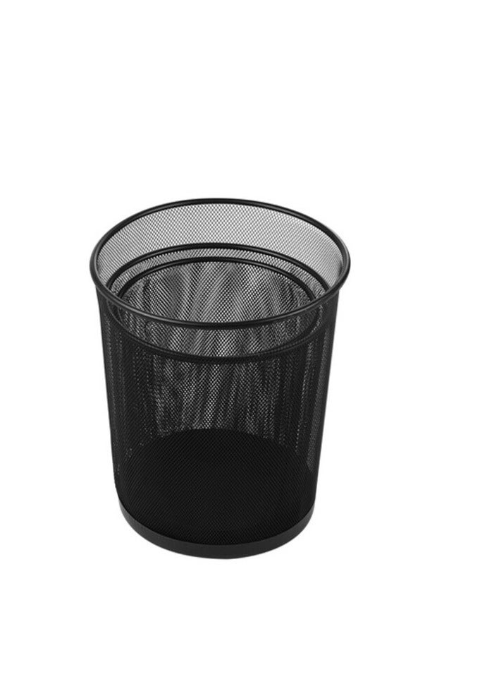 أيبيسي Aibecy-Round شبكة معدنية سلة النفايات الورقية سلة المهملات سلة المهملات سلة المهملات سلة إعادة التدوير - Image 3
