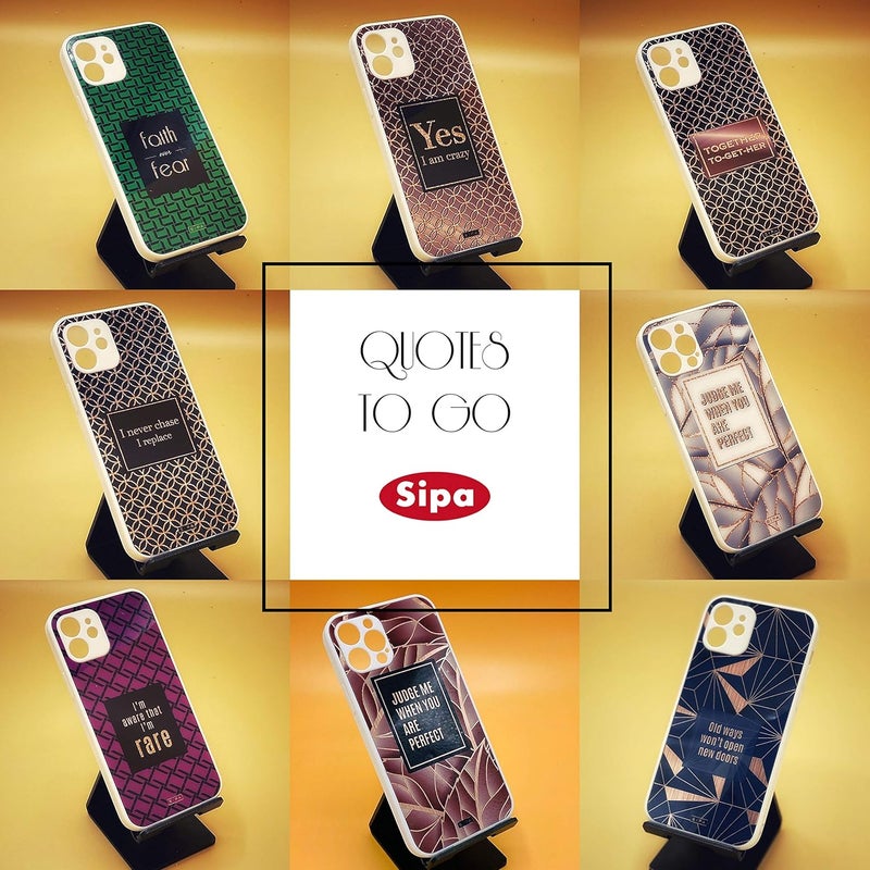 SIPA Quotes Pattern Designed for iPhone 12 61 Yes I am Crazy - Image 3