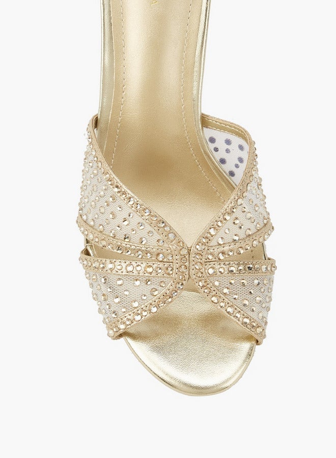 فلورا بيلا من شو إكسبرس صنادل سهلة الارتداء بكعب خنجري مزخرف - Image 4