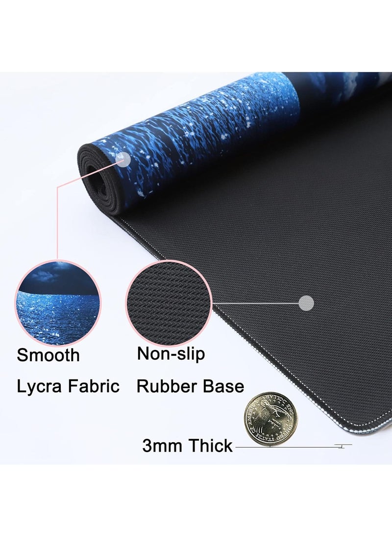 Y&D 300*700*3MM Creative Office Learning Game Non-slip Rubber Mouse Pad - Image 2