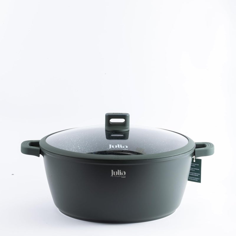 جوليا طاجن جوليا إيليت برو غير لاصق بغطاء مقاس 36 سم - Image 3