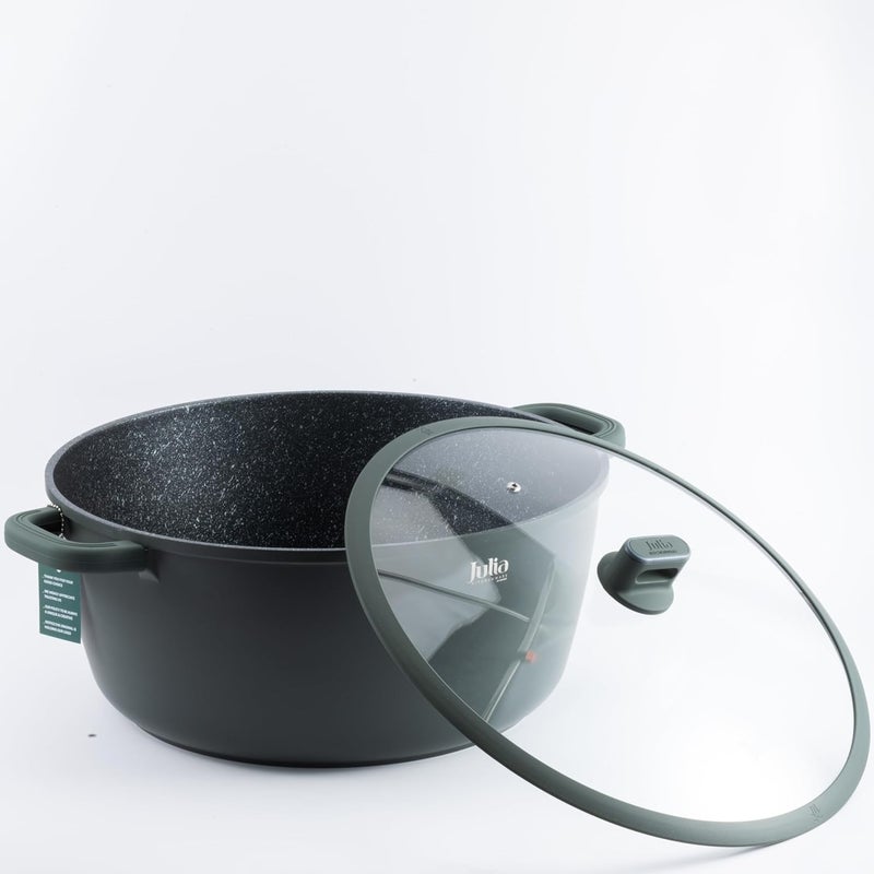 جوليا طاجن جوليا إيليت برو غير لاصق بغطاء مقاس 36 سم - Image 2