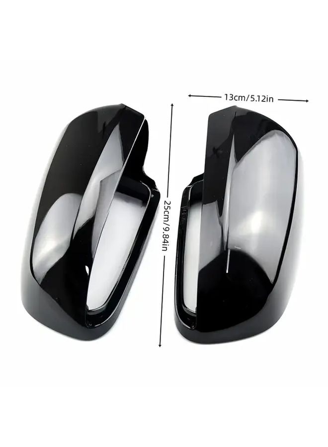 Exterior Mirror Rearview Mirror Housing Cover Carbon Pattern For Audi A4 B6 B7 S4 A6 C6 2003 2007 Scratch Protection Elegant Car Look - Image 2