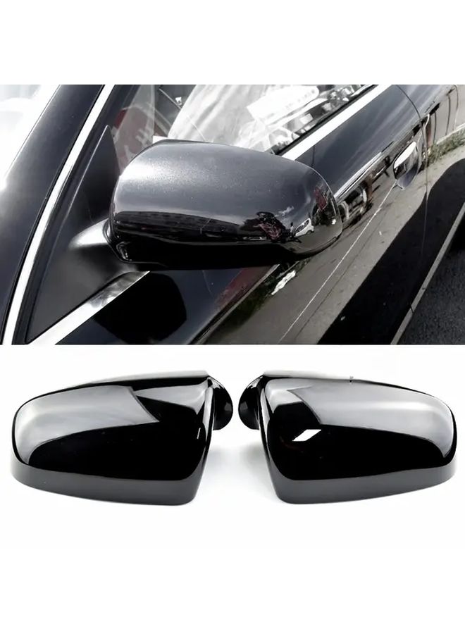 Exterior Mirror Rearview Mirror Housing Cover Carbon Pattern For Audi A4 B6 B7 S4 A6 C6 2003 2007 Scratch Protection Elegant Car Look - Image 4
