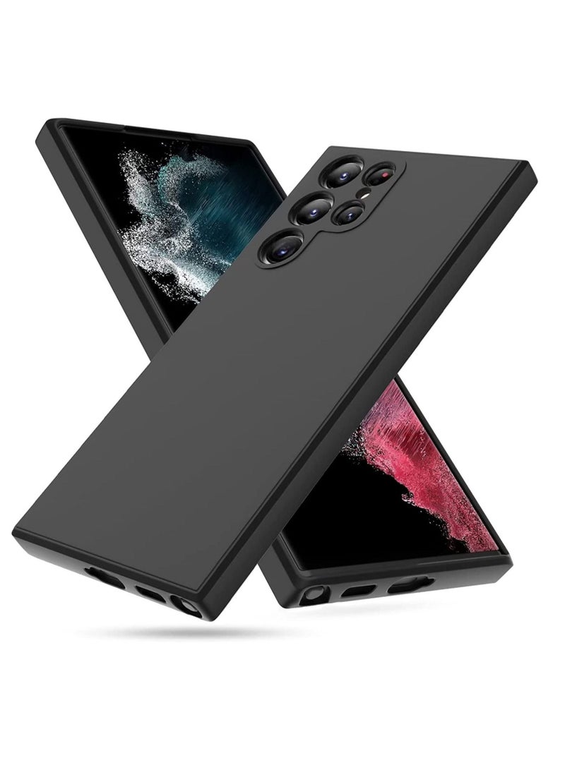 ELTRAZONE غطاء S22 Ultra لهاتف سامسونج جالاكسي S22 Ultra، غطاء رقيق للغاية من سيليكون جل TPU، غطاء واقي مضاد للخدش ومضاد لبصمات الأصابع ومضاد للسقوط متوافق مع S22 Ultra 6.8 بوصة (2022) - Image 1