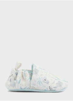mothercare Kids Aop Safari Print Bedroom Slippers  - Image 1