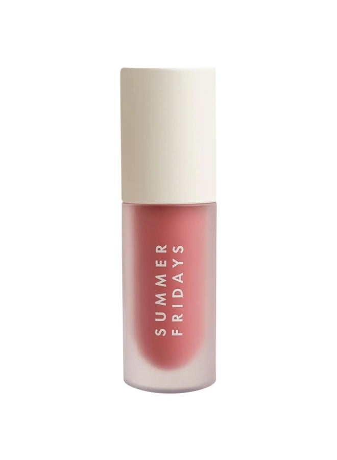 سامر فرايدايز زيت شفاه Summer Fridays Dream Blush Dreams 4.5 مل | زيت شفاه ملون ومرطب - Image 1