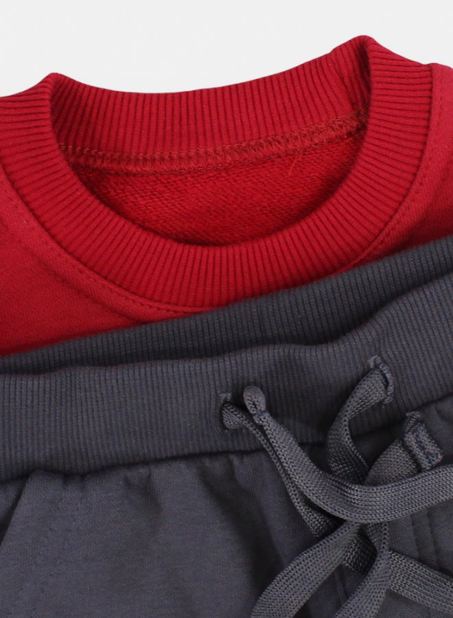 دريم طقم بيجامة أولادي قطن بطبعة تزلج على اللوح - Image 3