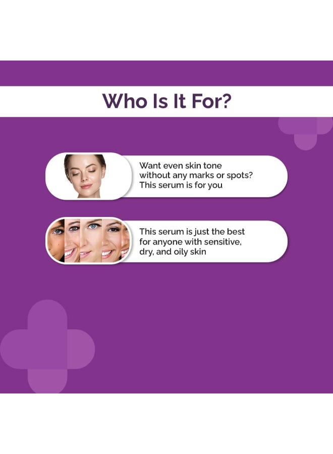 ذا ديرما كو سيروم الوجه اليومي نياسيناميد 5% من The Derma Co مع ألفا أربوتين والفيتامينات المتعددة لبشرة صافية وخالية من البقع - 30 مل - Image 4