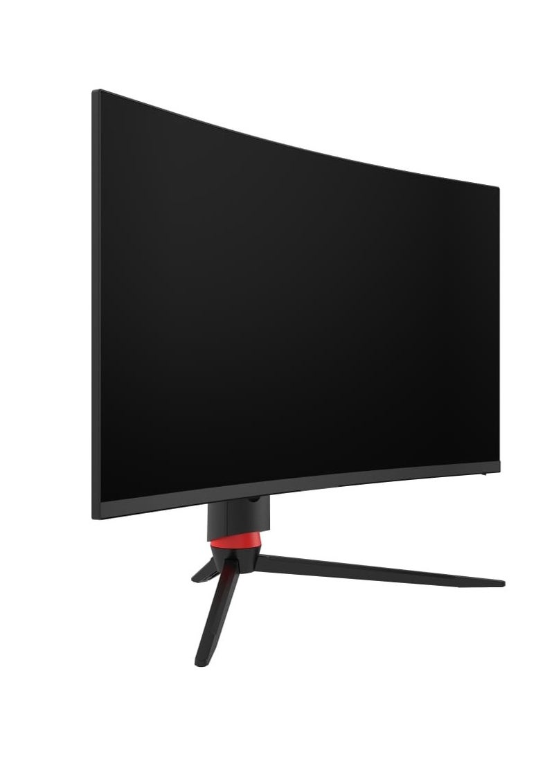 porodo - 27 Inch Curved Gaming Monitor 280Hz refresh rate FHD Borderless Design Monitor MT9800 Solution / Nvidia G-Sync with RGB light - Black - Image 1
