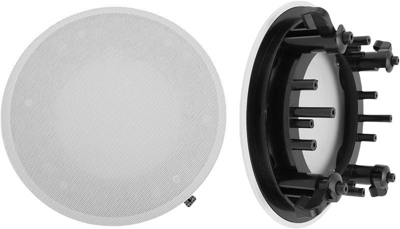 KSA stocked goods Zunate Ceiling Speaker Grille Cover 2 Set with Magnetic Metal Mesh, White Protective Case and Mounting Base for Ceiling or Wall Speakers in Home Theater, Office, Boat Permanent & temporary usable Storage & transit friendly Flexible anti-break Compact design Climate adapted delivery plan Remote village delivery cover Multiple sizes User feedback upgraded quality Fast warehouse picking Transit damage prevent build Public demand affordable quality Fade proof Trendy natural assorted colors Cost effective global grade quality Confirmed available stock Local supply chain stock Wide daily application Global flexible assemble picks General compatible practical design Balanced universal design Tiered purchase options High strength upgraded material Stackable design Low wear optimized build - Image 3