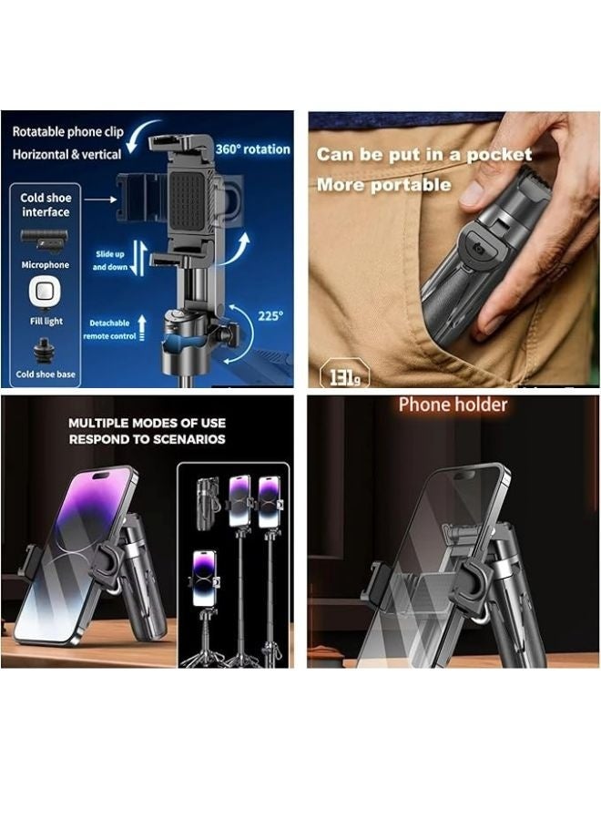 "Portable P15 Mini Grip Selfie Stick — Easy to Carry and Use" - Image 5