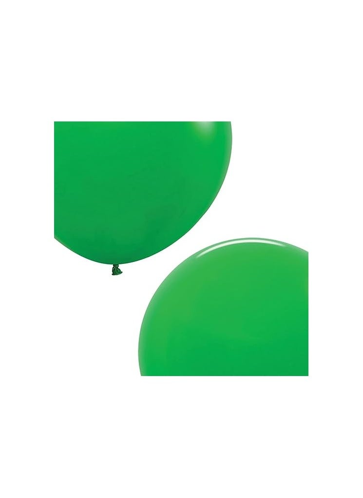 سيمبرتكس بالونات شامروك الخضراء 3 قطع / كيس بالونات لاتكس عالية الجودة مثالية لحفلات عيد القديس باتريك وأعياد الميلاد والاحتفالات لون نابض بالحياة سهل التضخيم تغليف صديق للبيئة - Image 3